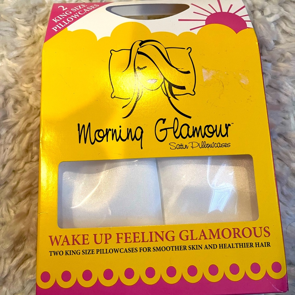 Satin pillow cases **NEW